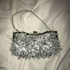 Silver purse